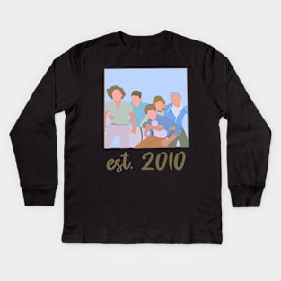 One Direction Inspired Est. 2010 Kids Long Sleeve T-Shirt